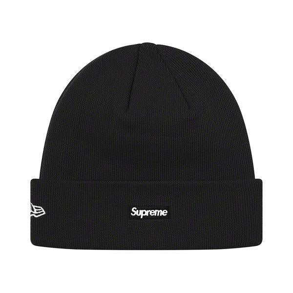 Supreme New Era Box Logo Beanie Black シュプリーム ニューエラ ボックス ロゴ ビニー ブラック - VICTORIA SNKRS