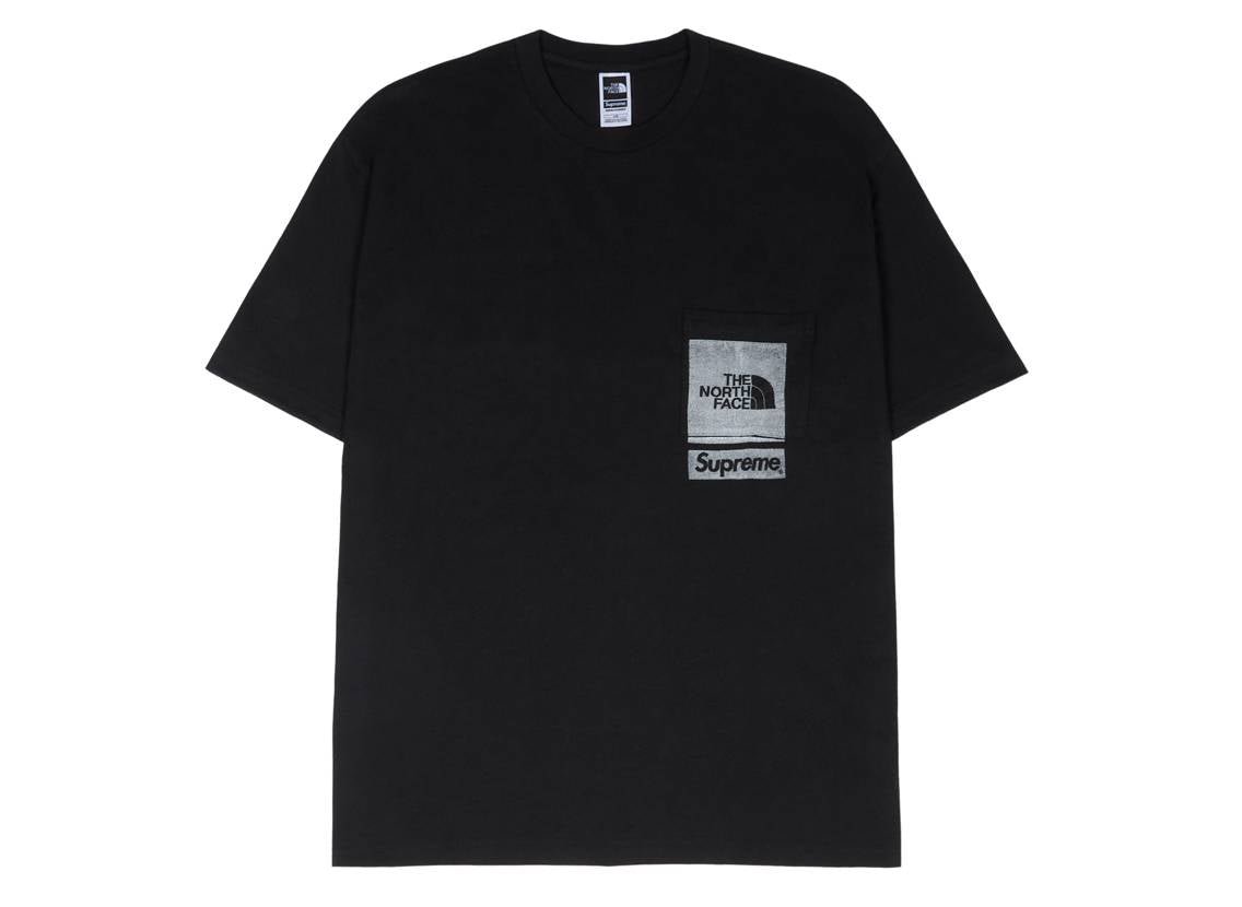 Supreme The North Face Printed Pocket Tee Black シュプリーム ザ ノース フェイス プリンティド ポケット Tシャツ ブラック - VICTORIA SNKRS