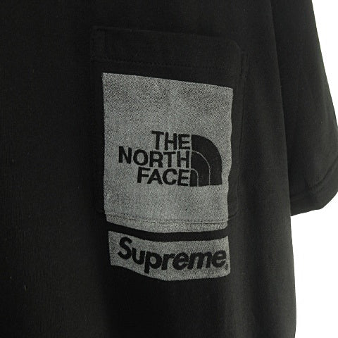 Supreme The North Face Printed Pocket Tee Black シュプリーム ザ ノース フェイス プリンティド ポケット Tシャツ ブラック - VICTORIA SNKRS