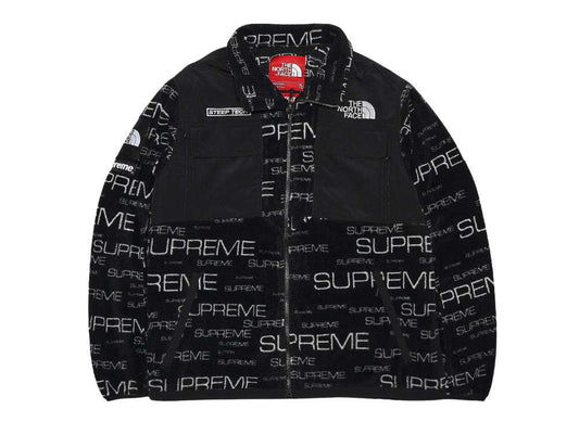 Supreme The North Face Steep Tech Fleece Jacket Black シュプリーム ザ ノース フェイス スティープ テック フリース ジャケット ブラック - VICTORIA SNKRS