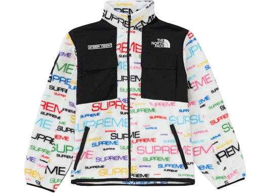 Supreme The North Face Steep Tech Fleece Jacket White シュプリーム ザ ノース フェイス スティープ テック フリース ジャケット ホワイト - VICTORIA SNKRS